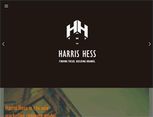 Tablet Screenshot of harrishess.com